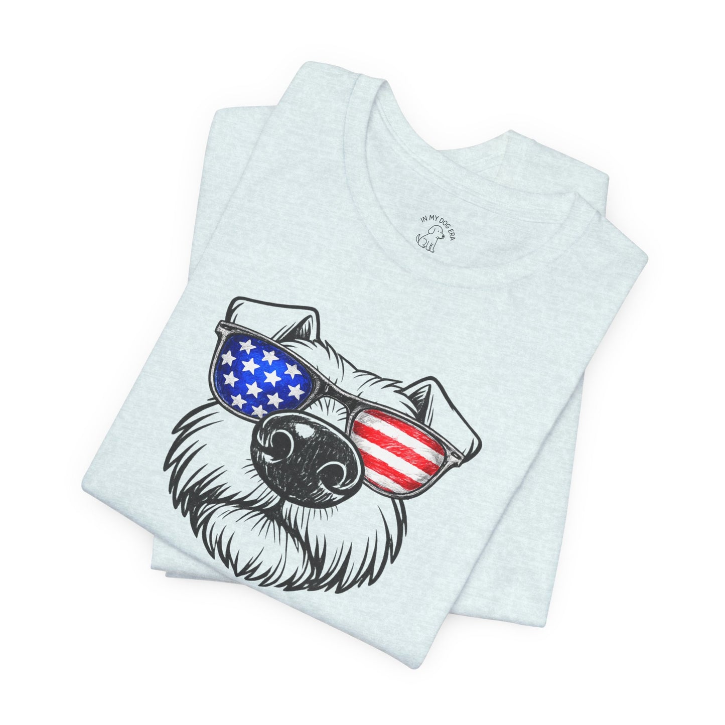 Red, White & BOOP Schnauzer T-Shirt