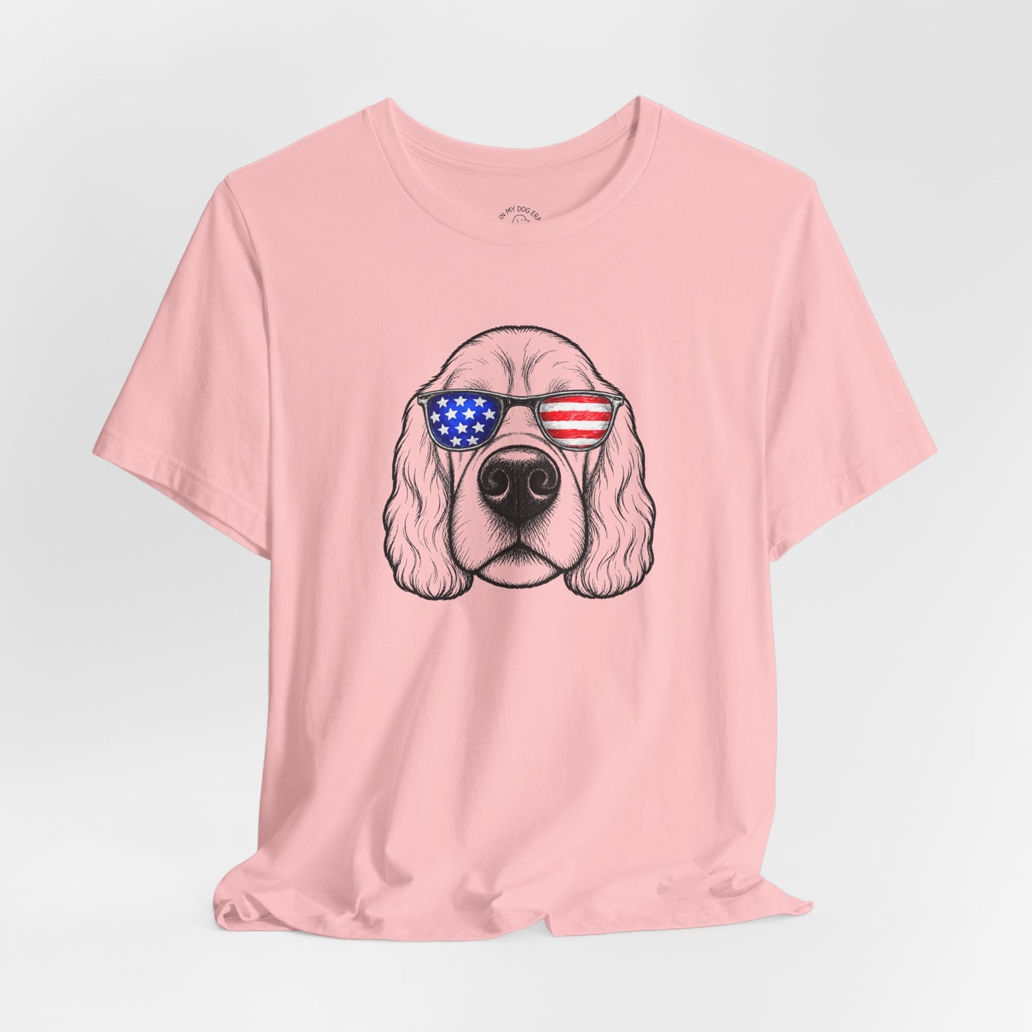 Red, White & BOOP American Cocker Spaniel T-Shirt