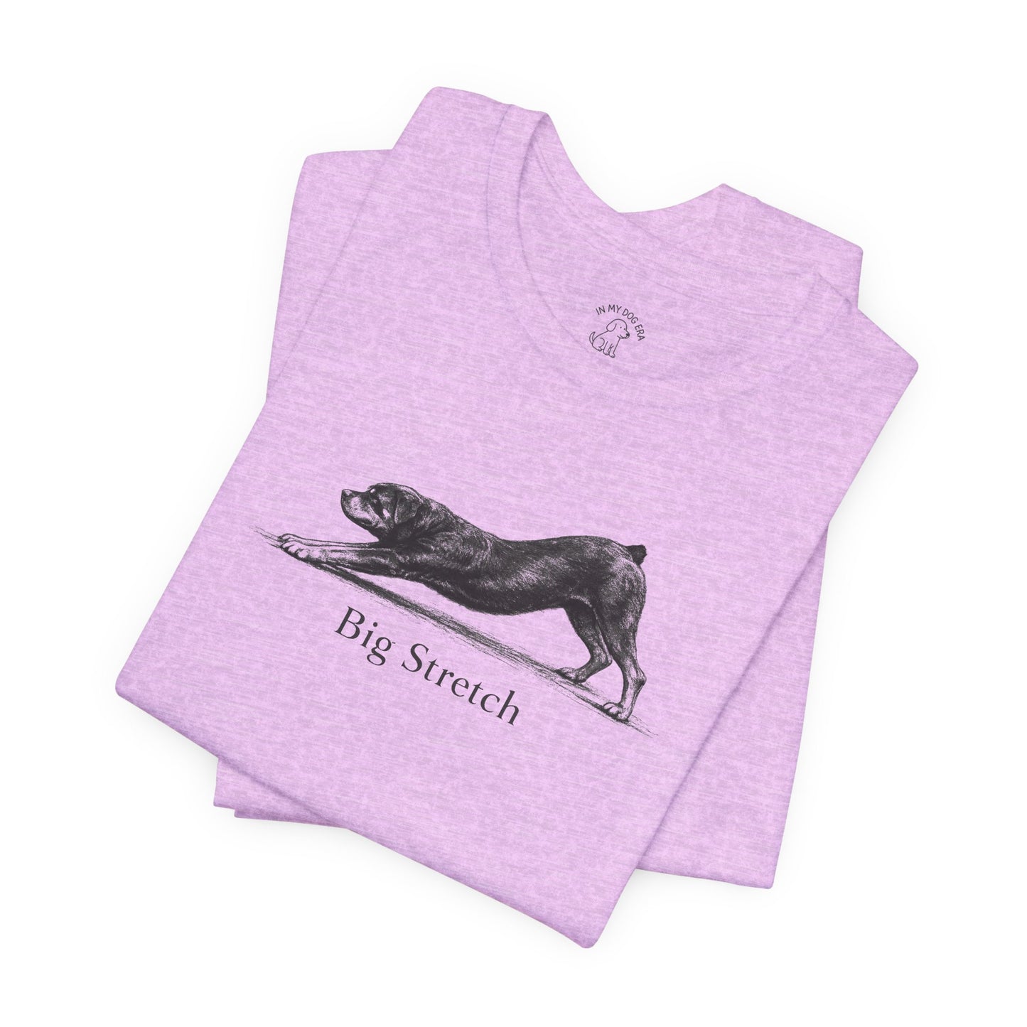 Big Stretch Rottweiler (Docked Tail) T-Shirt