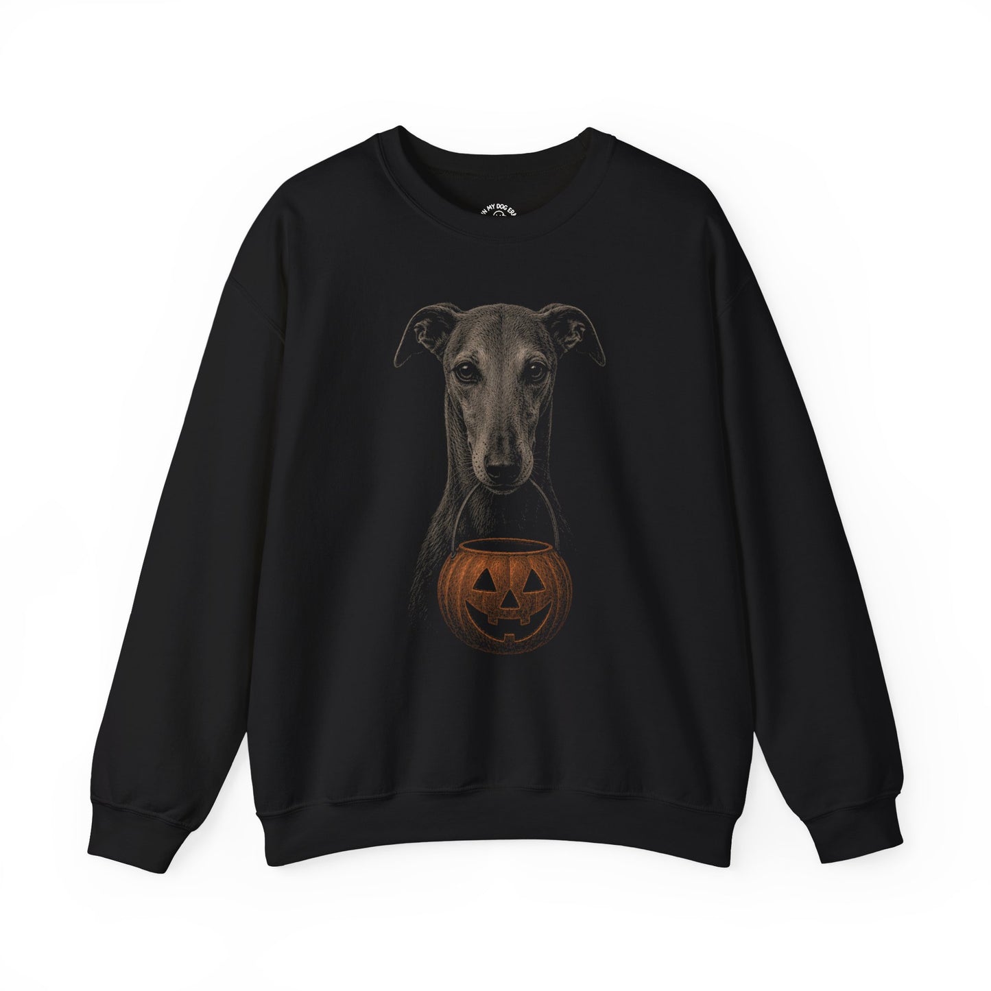 Greyhound Halloween Sweatshirt – Boop or Treat