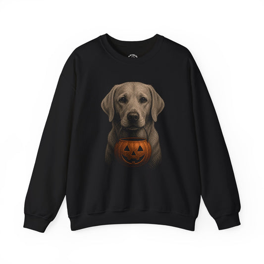 Yellow Labrador Retriever Halloween Sweatshirt – Boop or Treat