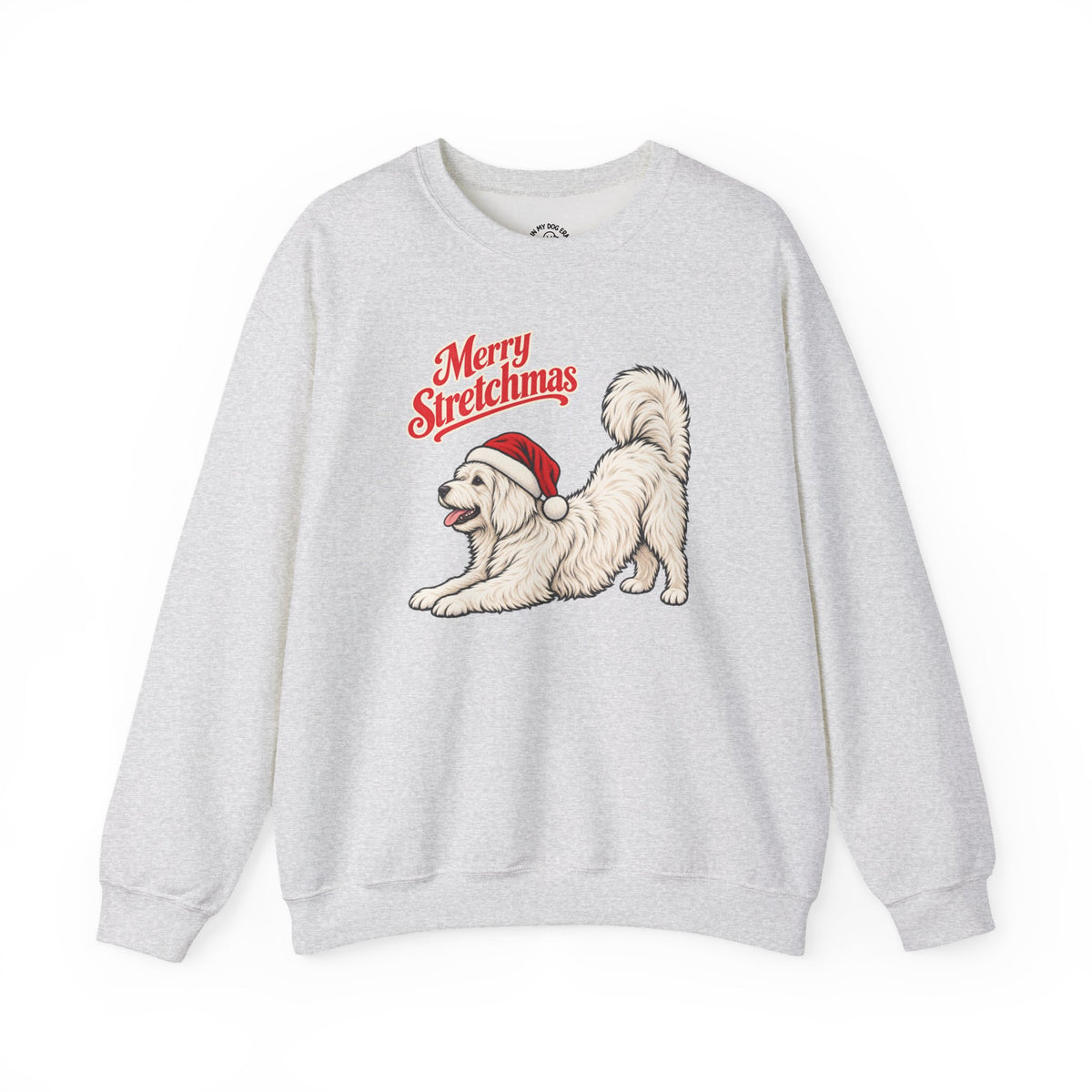 Coton de Tulear Christmas Sweatshirt | Merry Stretchmas