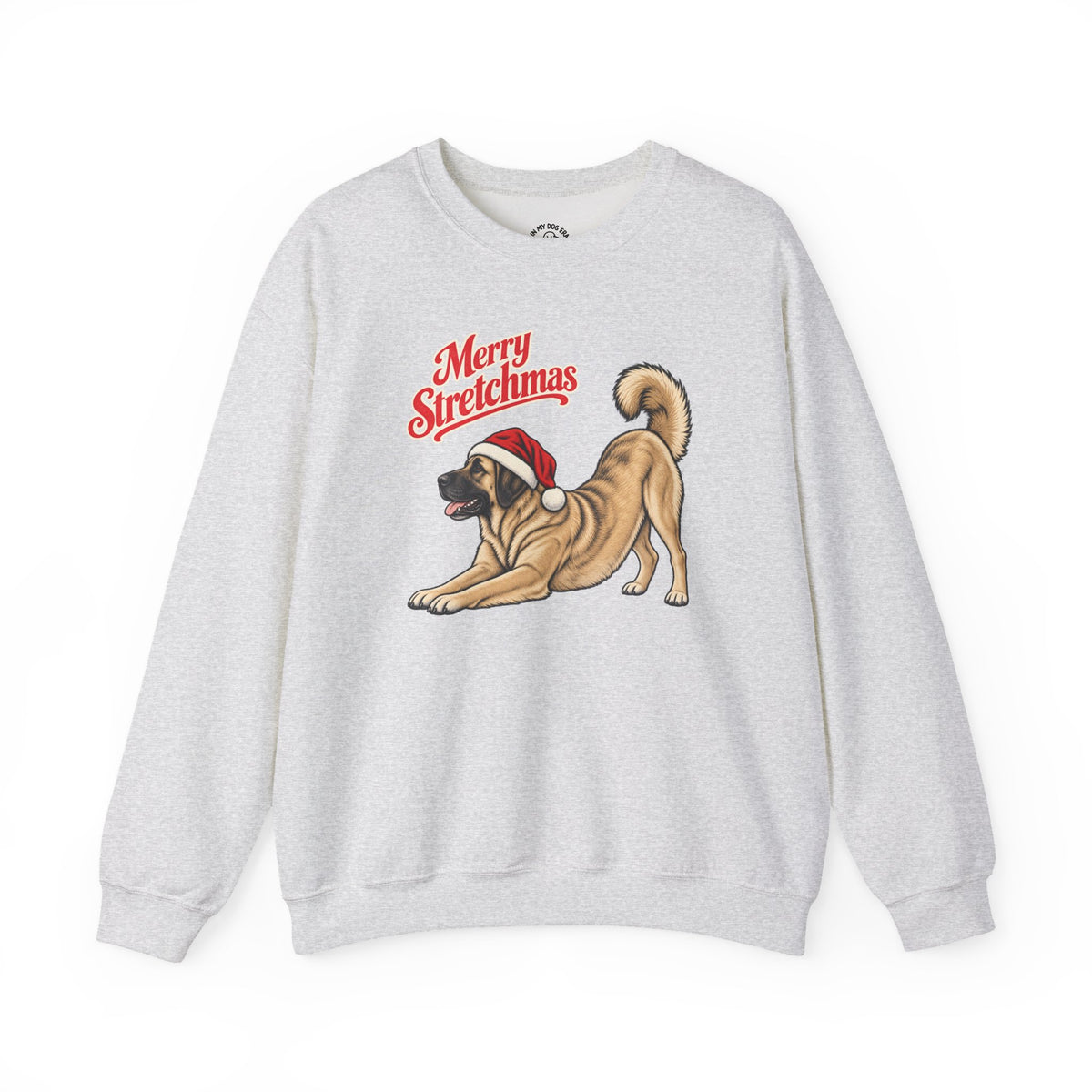 Kangal Shepherd Dog Christmas Sweatshirt | Merry Stretchmas