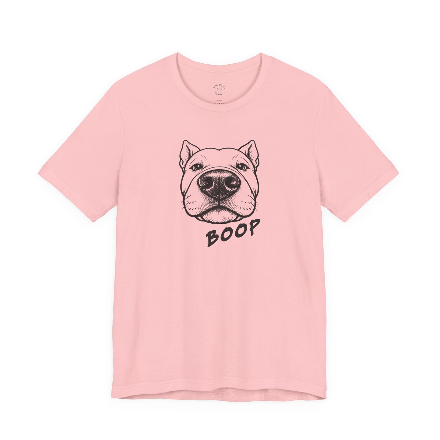 BOOP Classic - Pit Bull - Unisex T-Shirt (Cropped Ears)