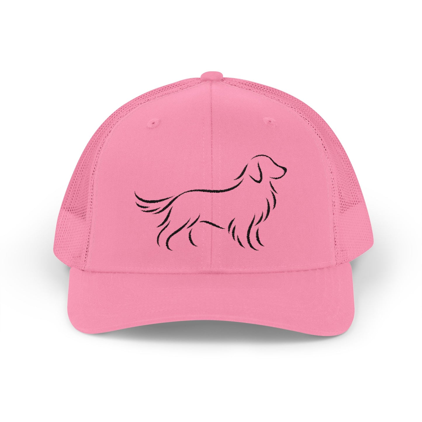 Golden Retriever Minimalist Trucker Hat
