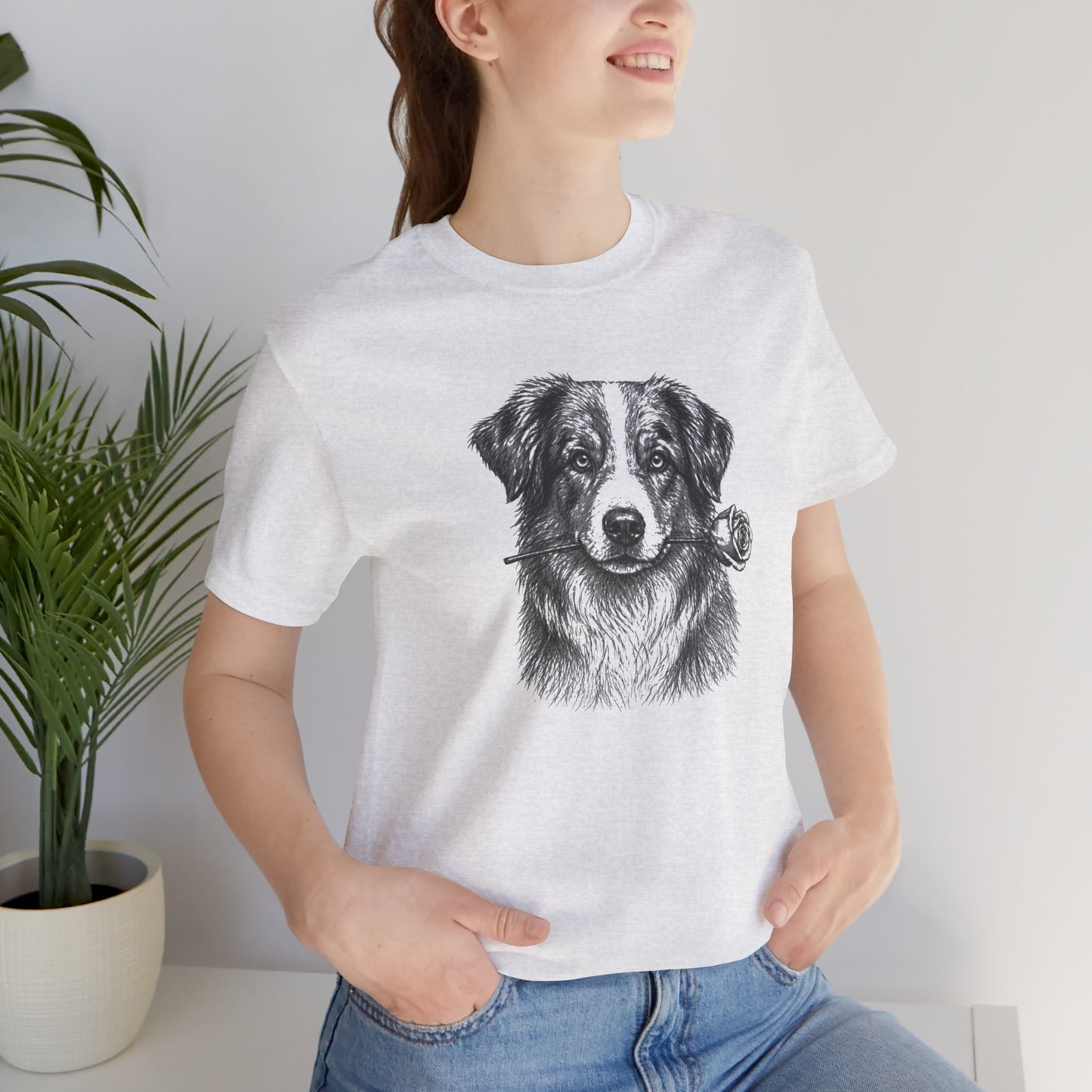 Australian Shepherd Rose Collection T-Shirt