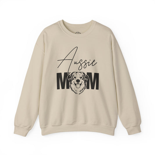 Aussie Mom Sweatshirt | Australian Shepherd Dog Mom Shirt
