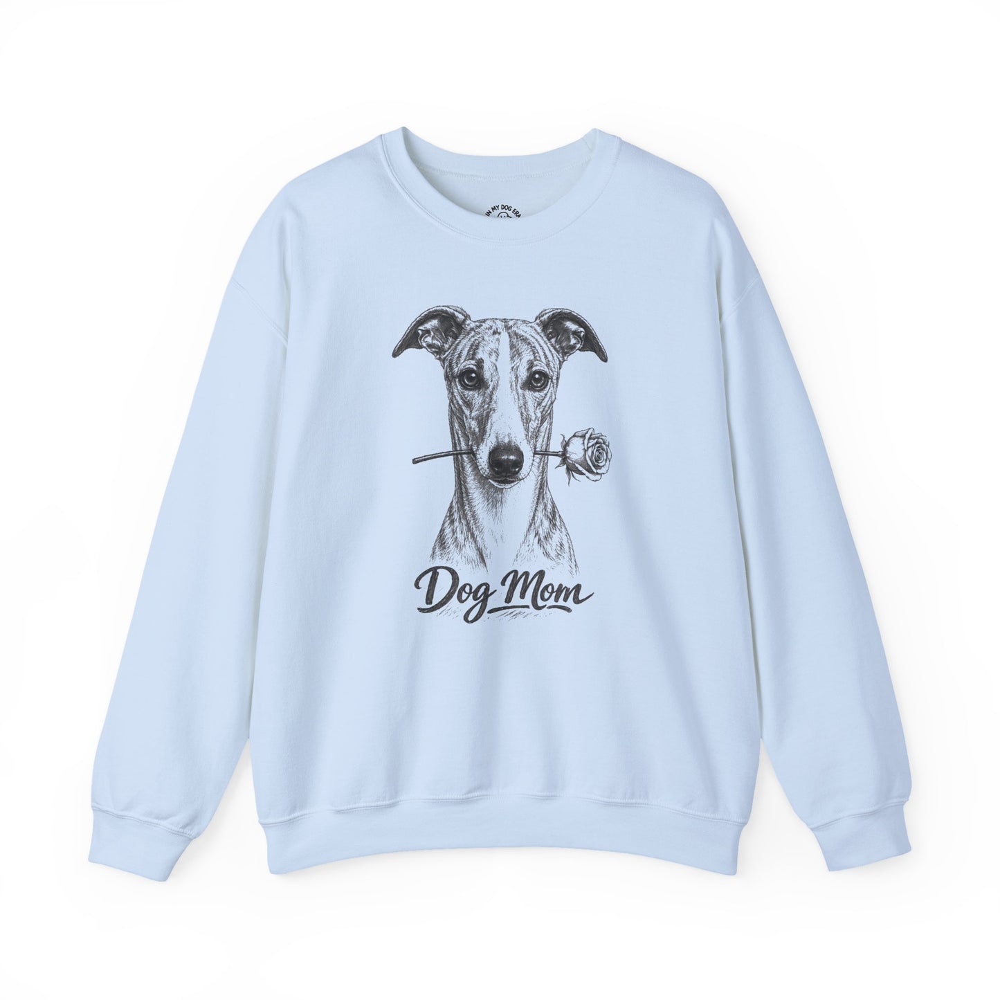 Whippet Dog Mom Sweatshirt (Rose Collection)