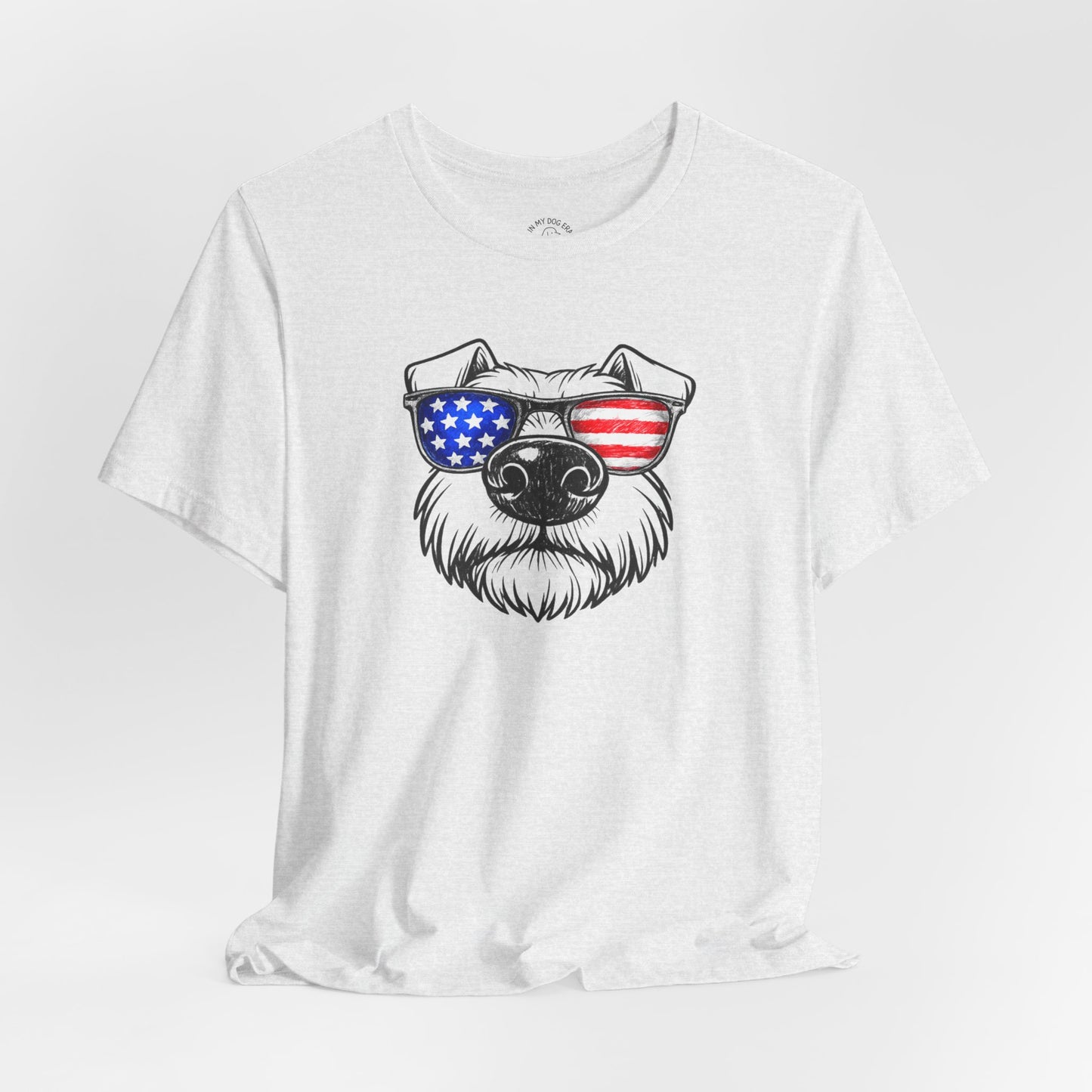 Red, White & BOOP Schnauzer T-Shirt