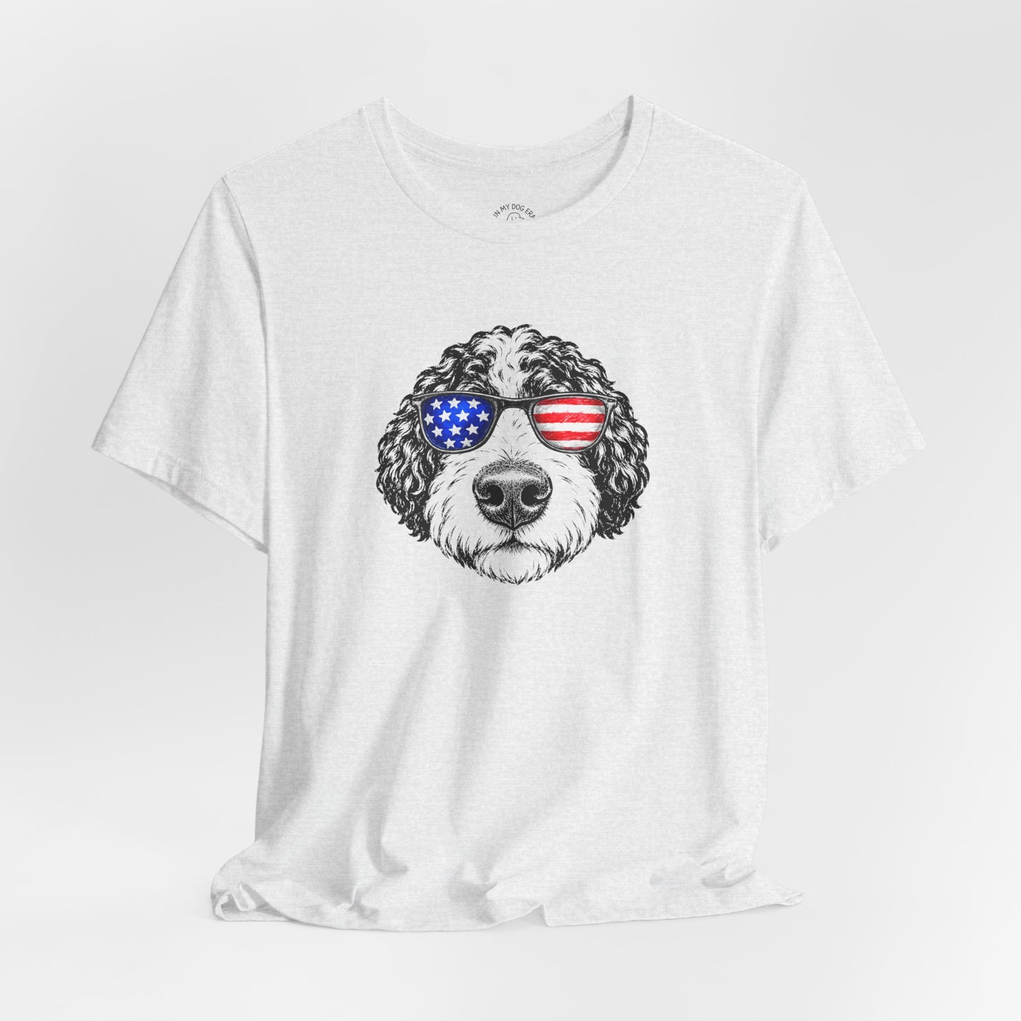 Red, White & BOOP Aussiedoodle T-Shirt