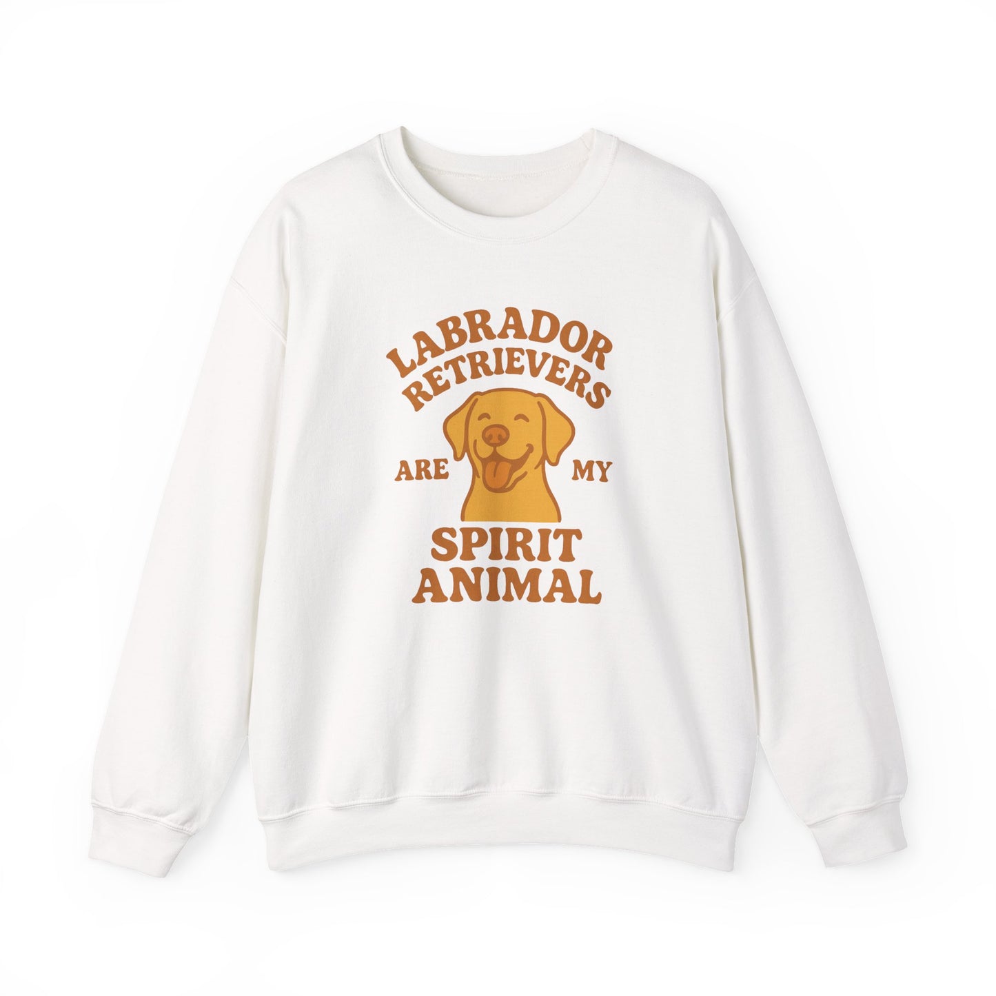 Yellow Lab Labrador Retrievers Are My Spirit Animal Sweatshirt
