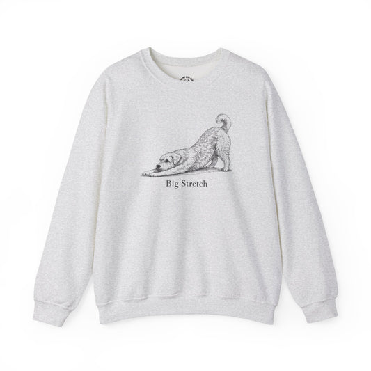 Big Stretch Wheaten Terrier Sweatshirt