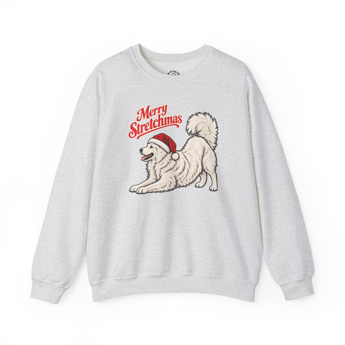 Samoyed Christmas Sweatshirt | Merry Stretchmas