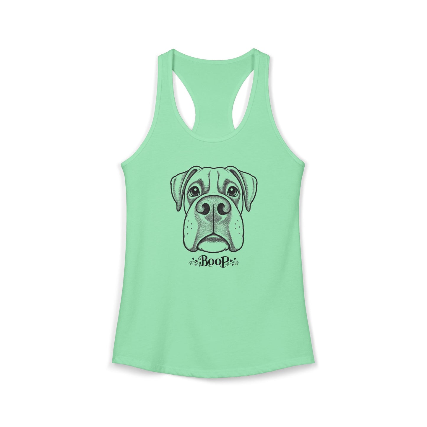 BOOP Boxer - Women's Racerback Tanktop