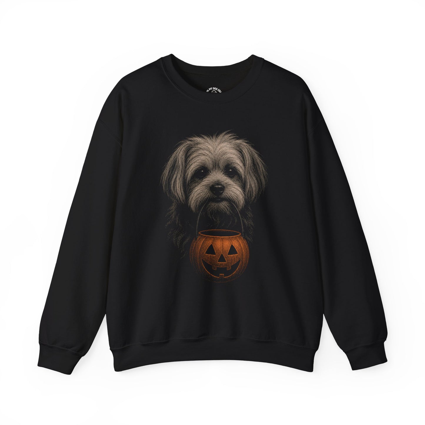 Morkie Halloween Sweatshirt – Boop or Treat