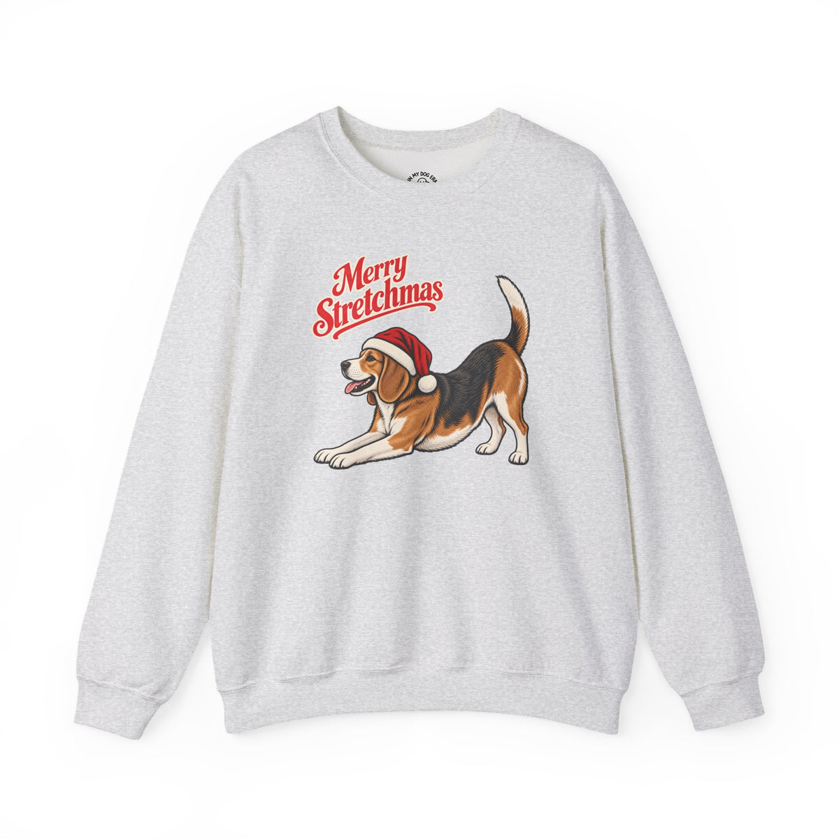 Beagle Christmas Sweatshirt | Merry Stretchmas