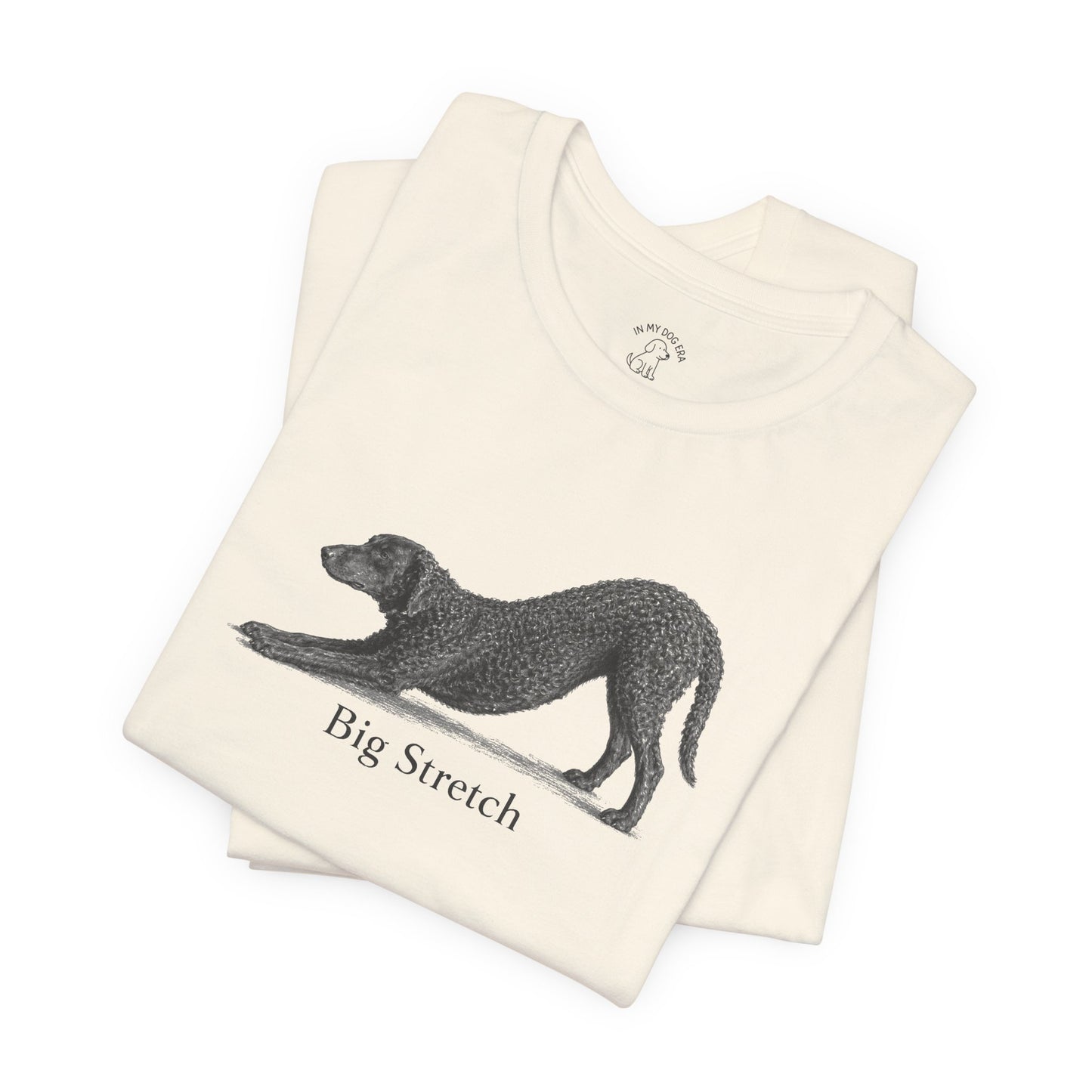 Big Stretch Curly Coated Retriever T-Shirt