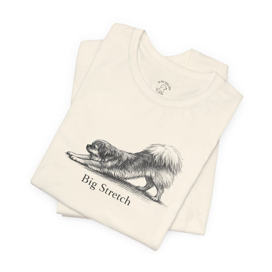 Big Stretch Tibetan Spaniel T-Shirt