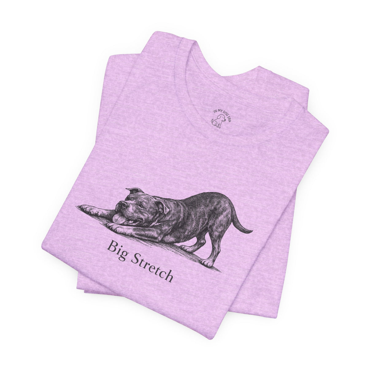 Big Stretch Pit Bull T-Shirt