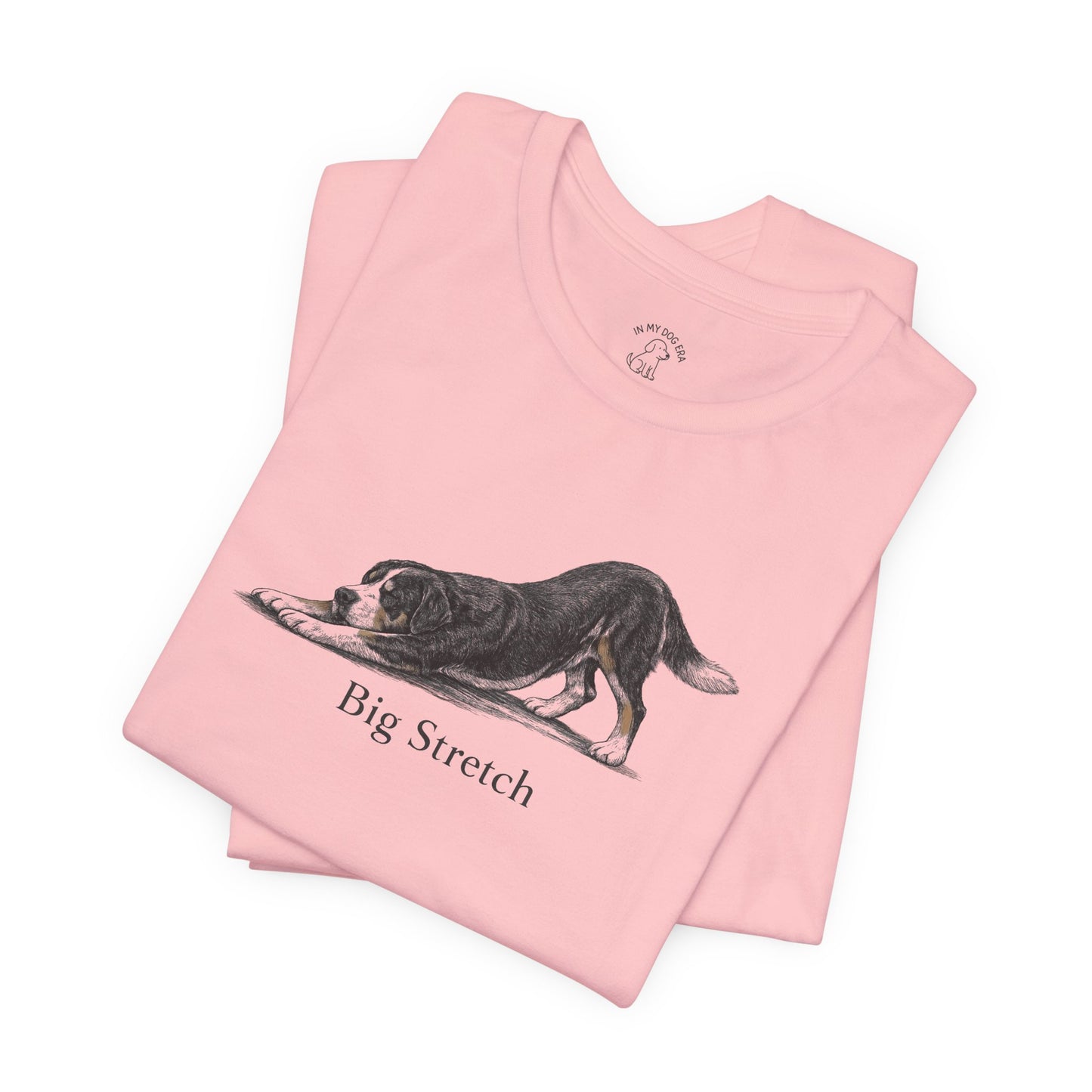 Big Stretch Greater Swiss Mountain Dog T-Shirt
