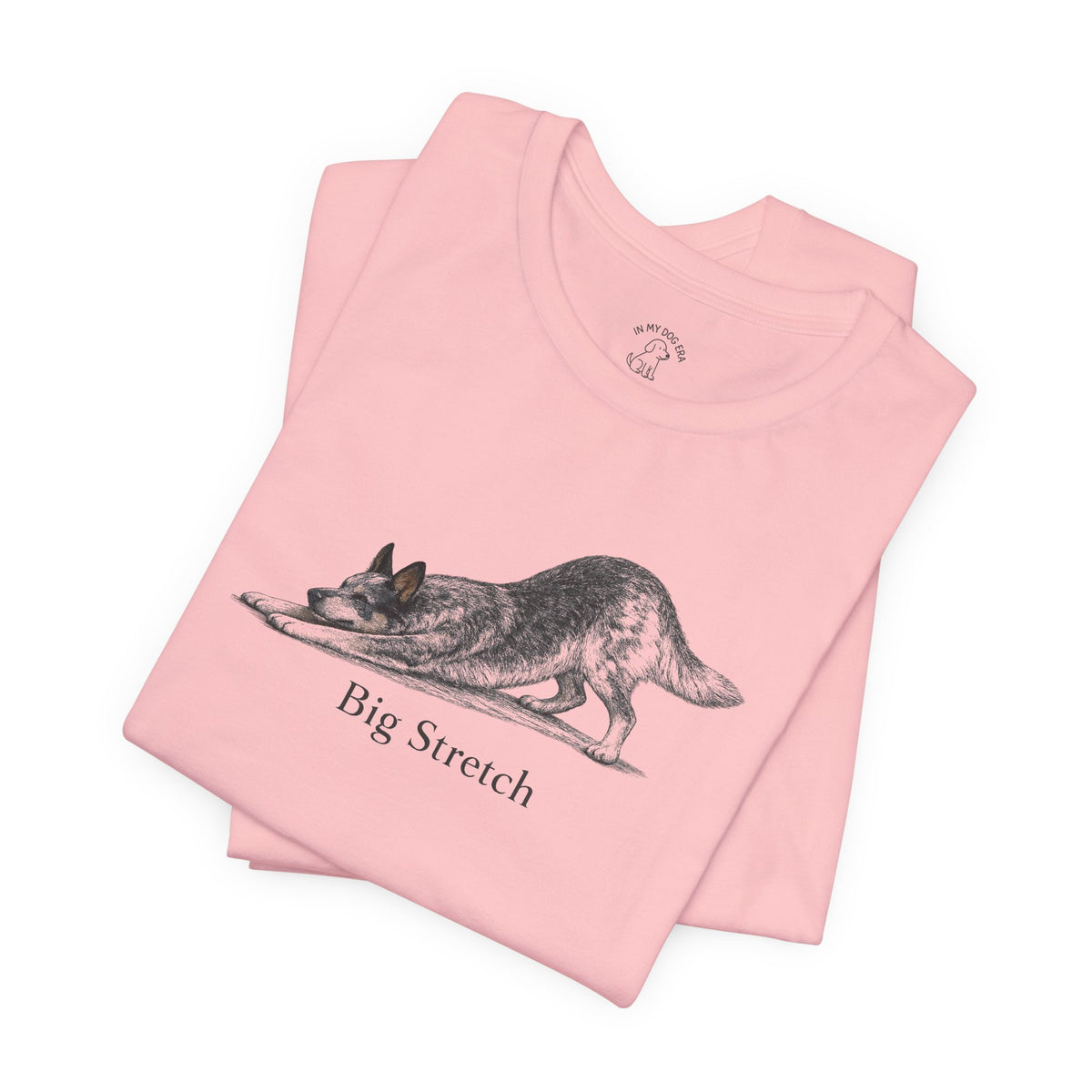 Big Stretch Australian Cattle Dog T-Shirt (Blue Heeler)