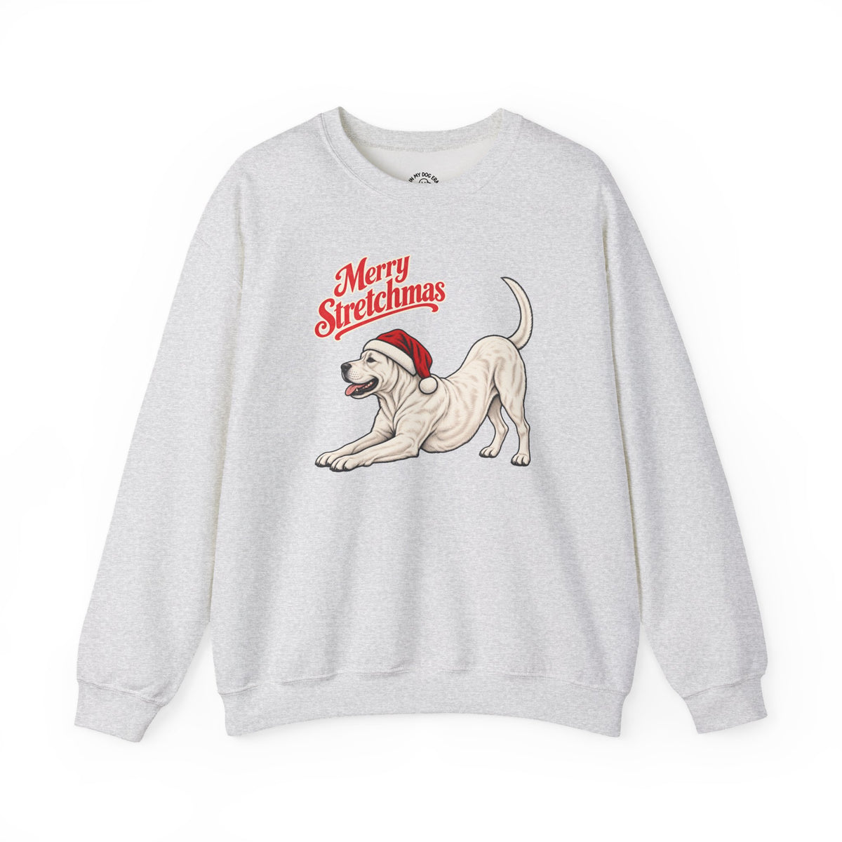 Dogo Argentino Christmas Sweatshirt | Merry Stretchmas