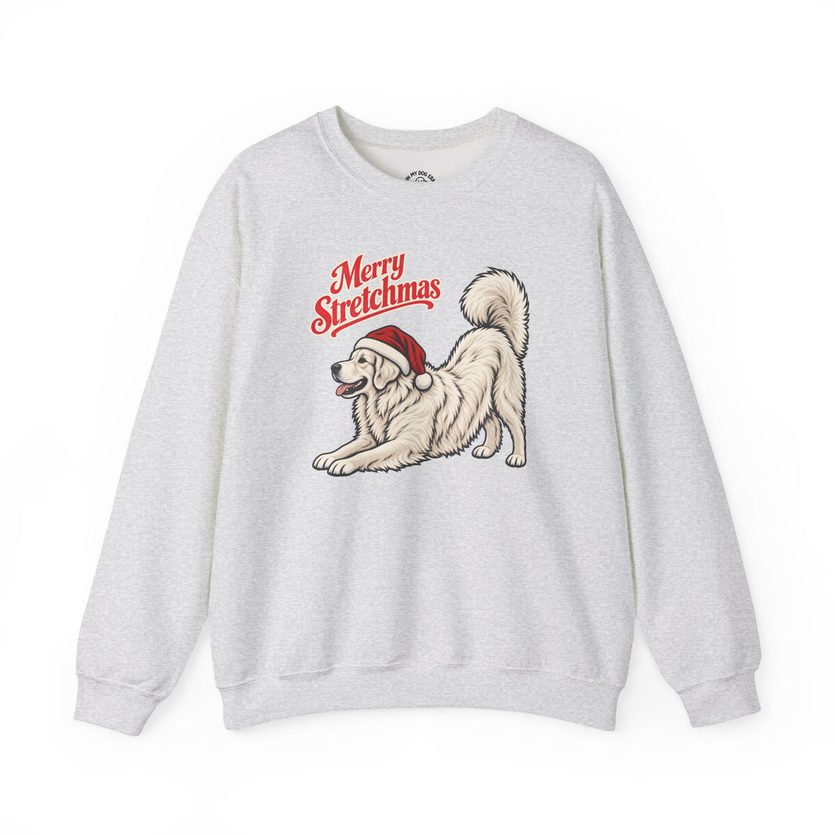 Great Pyrenees Christmas Sweatshirt | Merry Stretchmas
