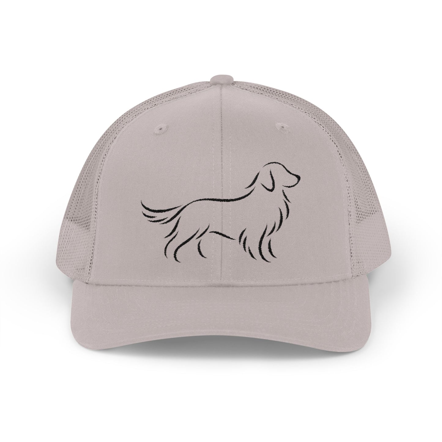 Golden Retriever Minimalist Trucker Hat