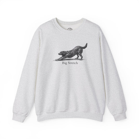 Big Stretch Black Labrador Retriever Sweatshirt
