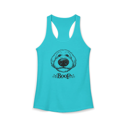 BOOP Goldendoodle - Women's Racerback Tanktop