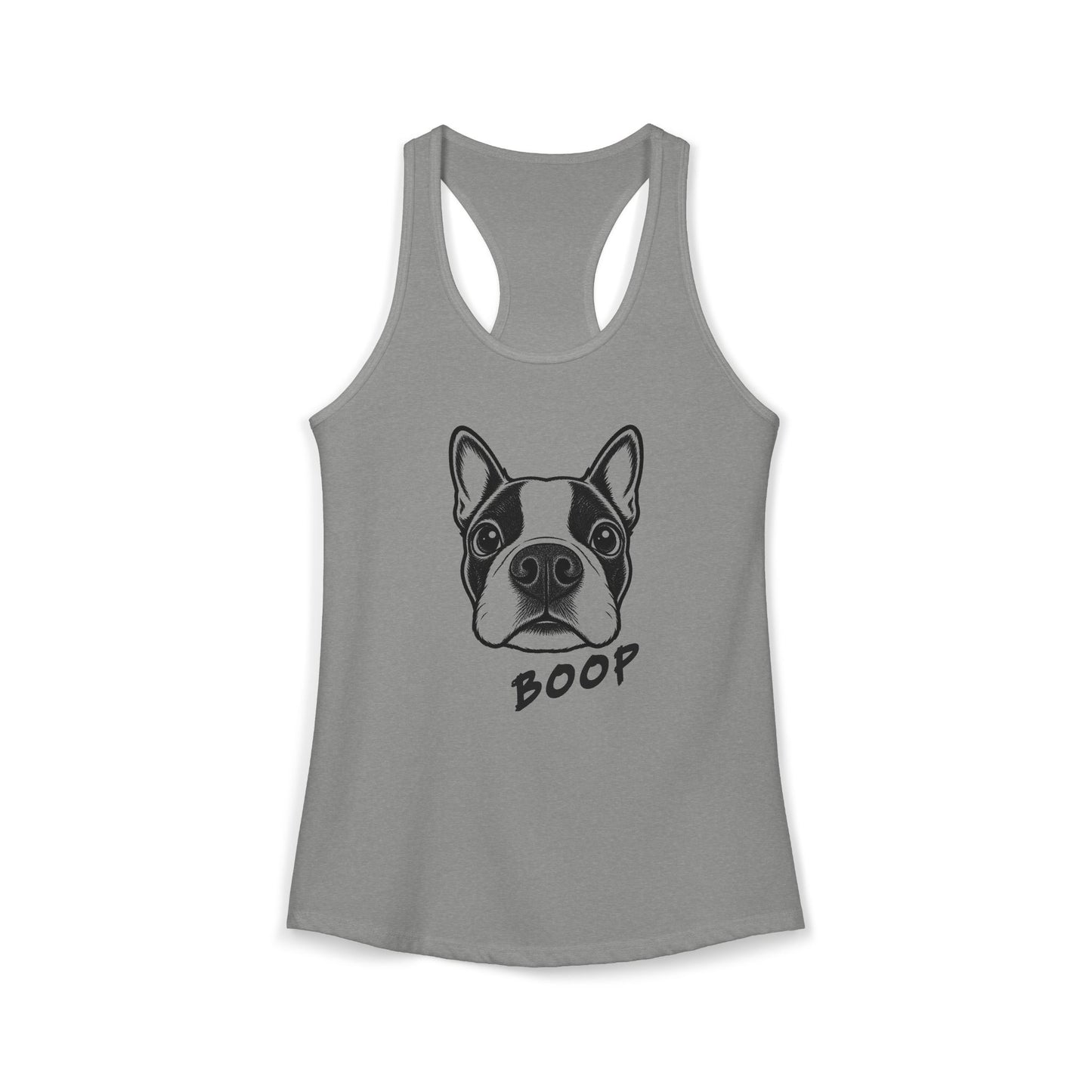 BOOP Classic - Boston Terrier - Women's Racerback Tanktop
