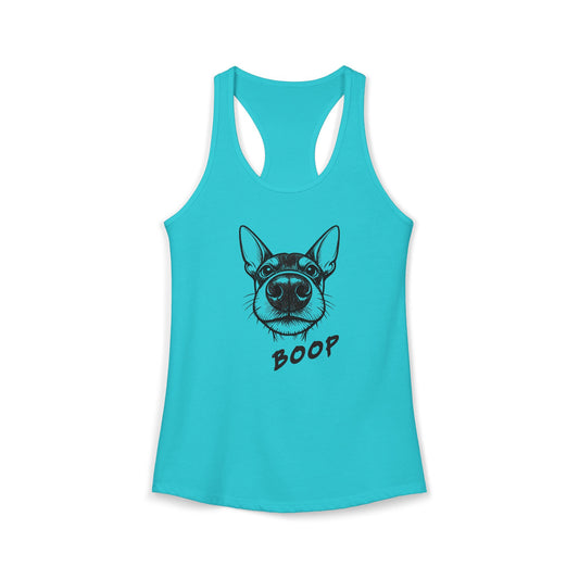 BOOP Classic - Miniature Pinscher - Women's Racerback Tanktop