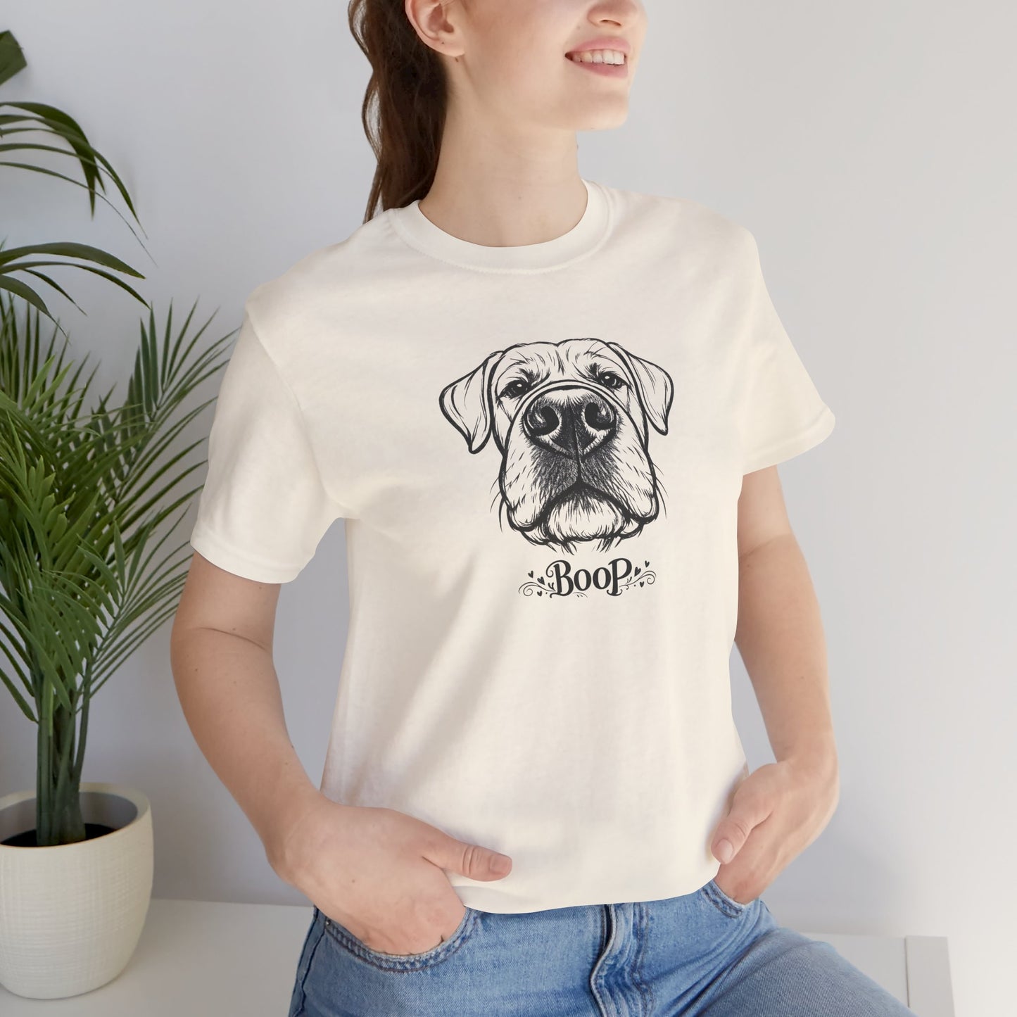 BOOP Cane Corso - Unisex T-Shirt (Natural Ears)