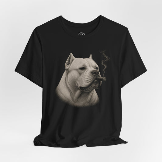 The Gentleman American Bully (White) T-Shirt