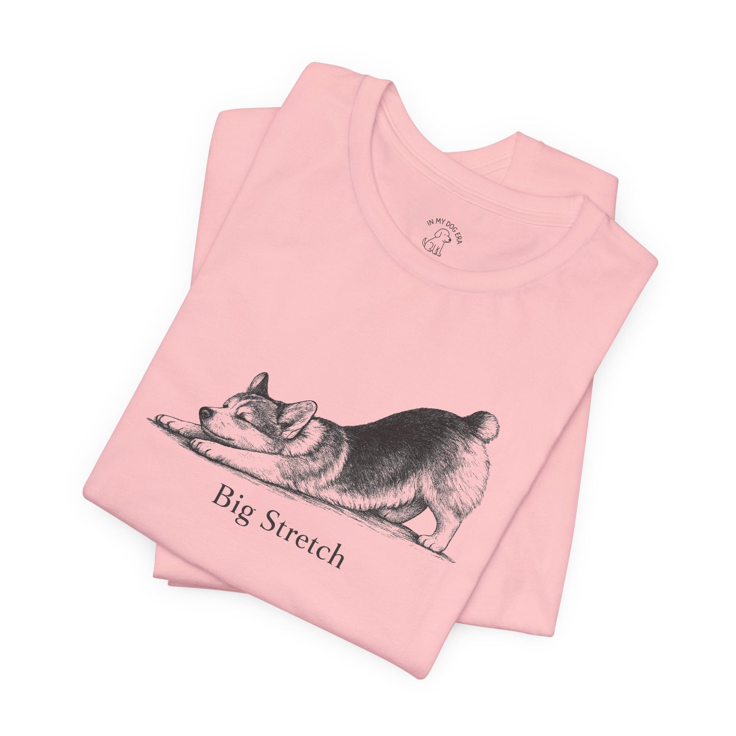 Big Stretch Corgi (Docked Tail) T-Shirt