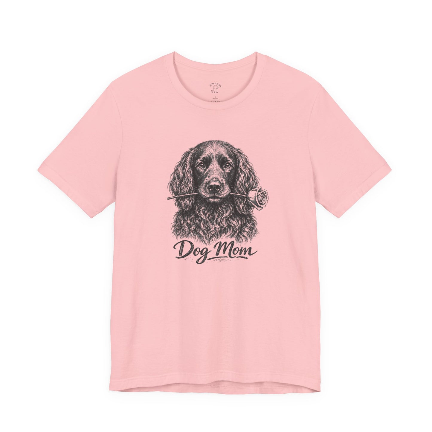 Boykin Spaniel Dog Mom T-Shirt (Rose Collection)