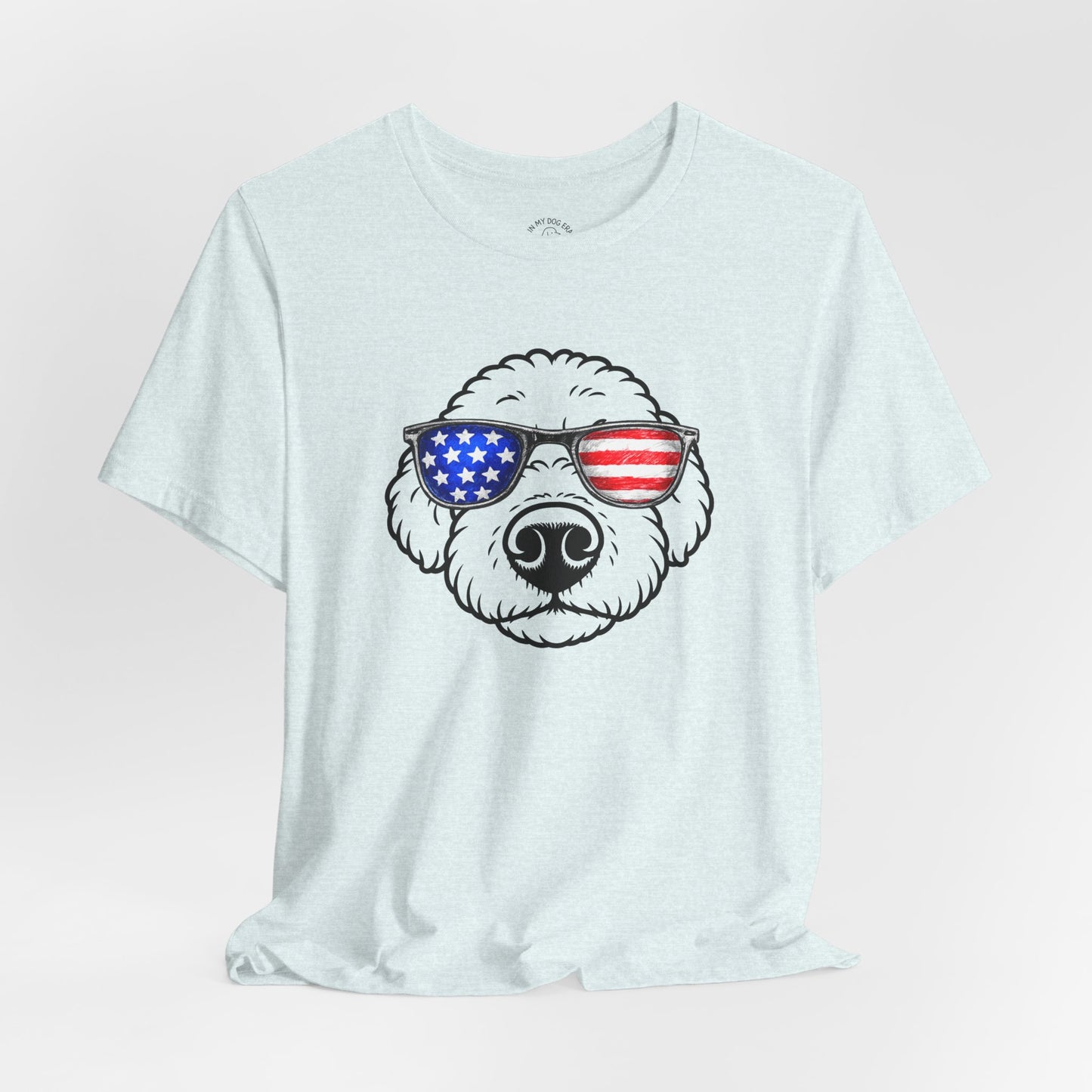 Red, White & BOOP Bichon T-Shirt
