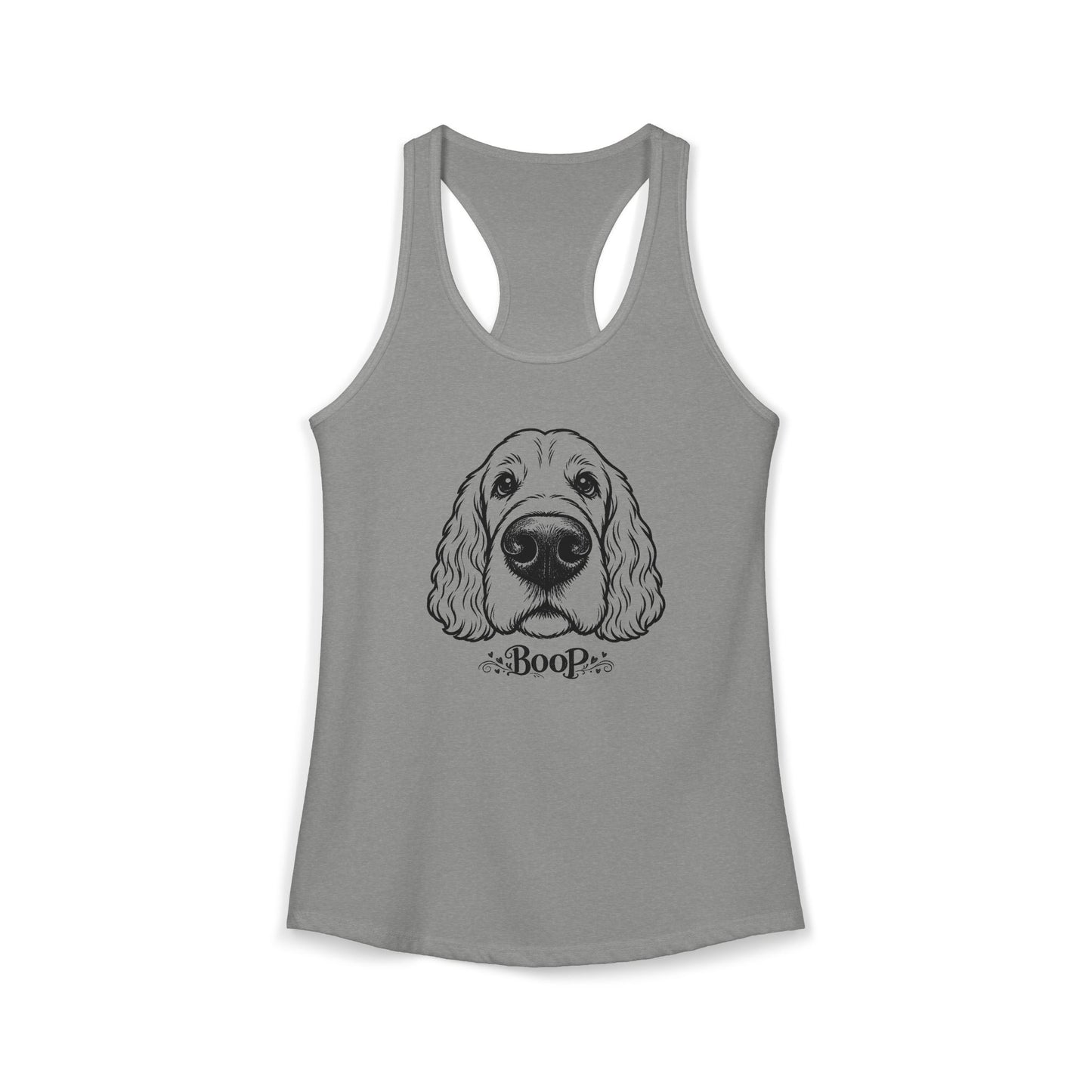 BOOP English Cocker Spaniel - Women's Racerback Tanktop