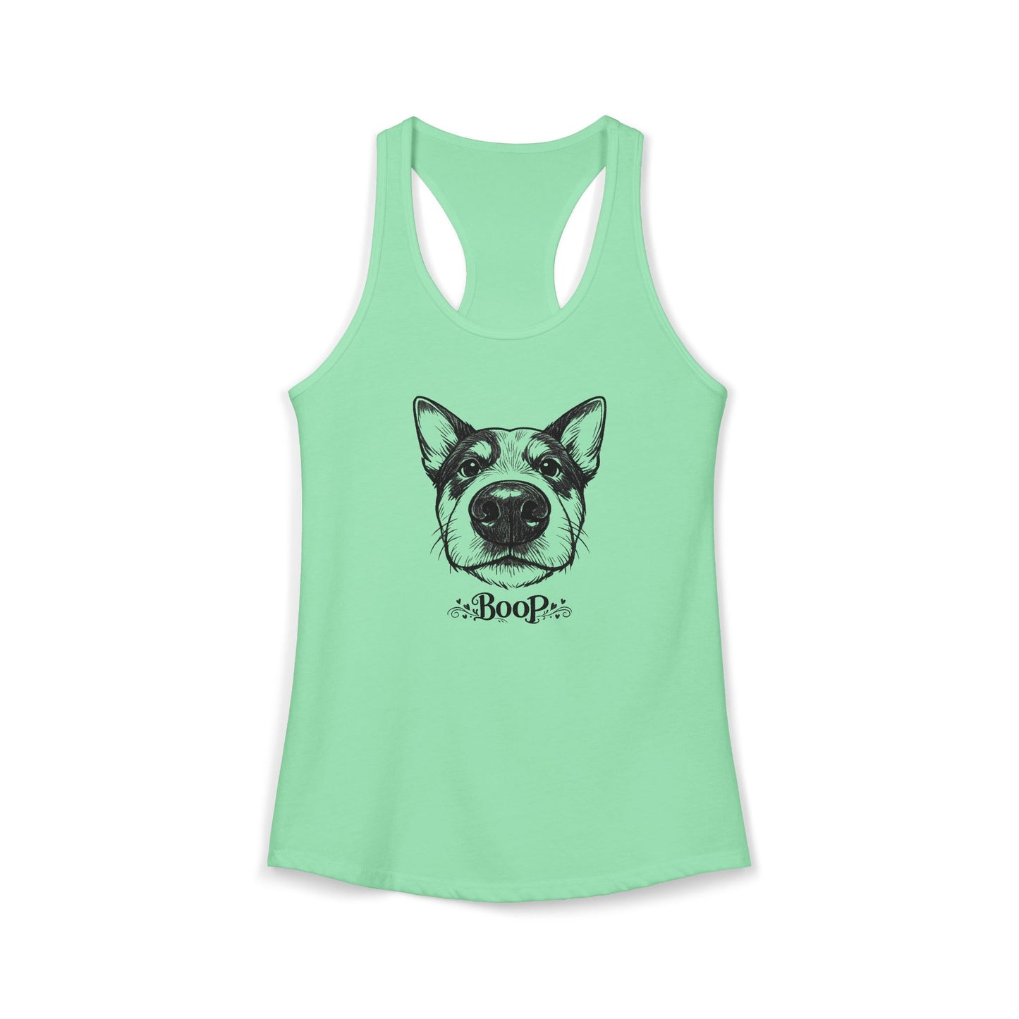 BOOP Australian Cattle Dog (Heeler) - Women's Racerback Tanktop