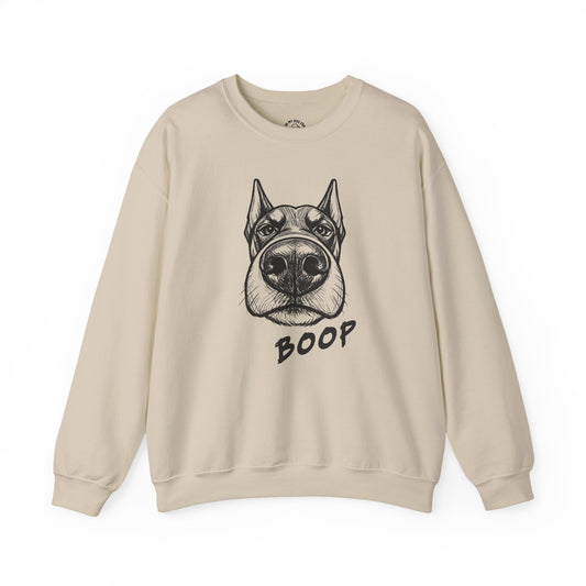 BOOP Classic - Doberman - Unisex Sweatshirt (Cropped Ears)