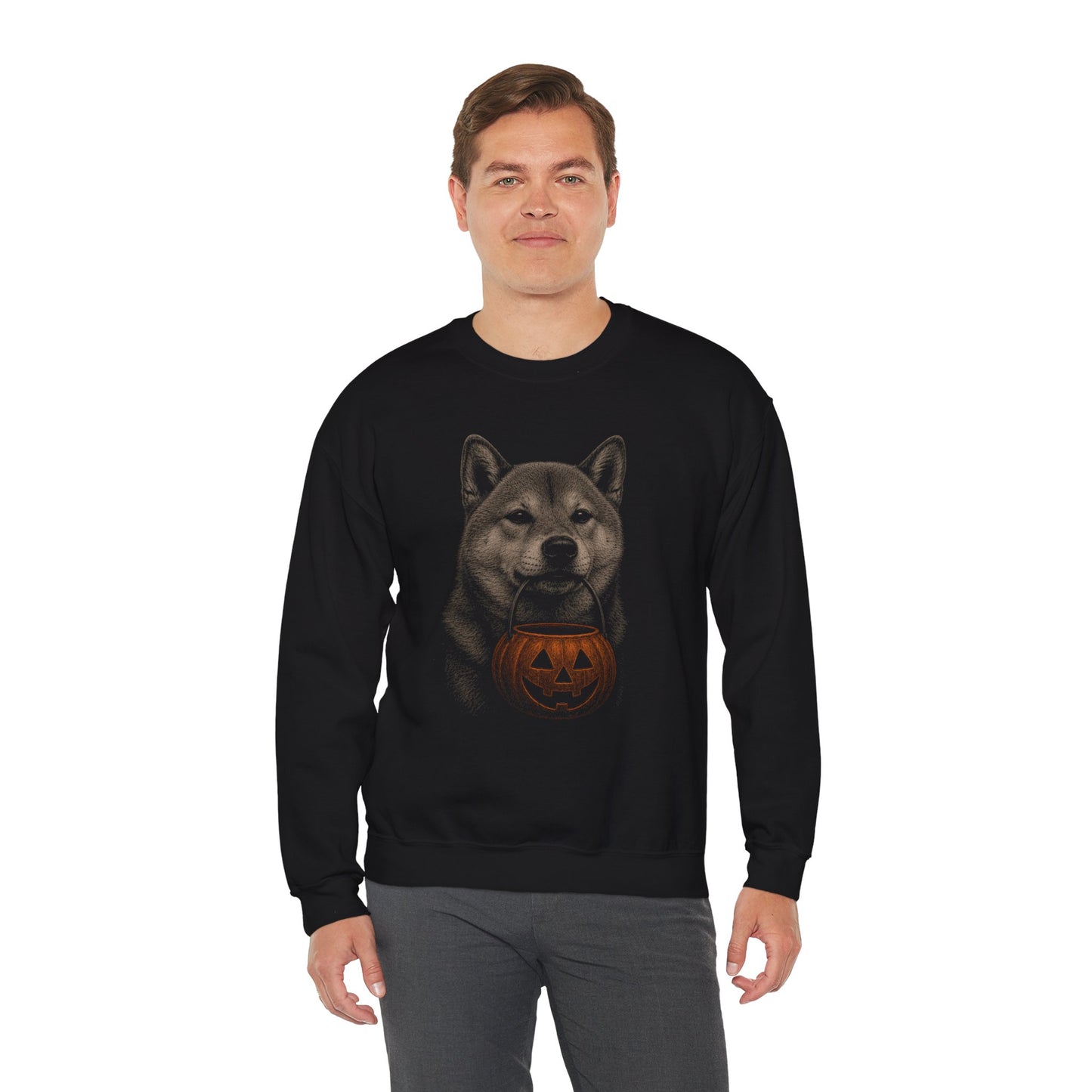 Shiba Inu Halloween Sweatshirt – Boop or Treat