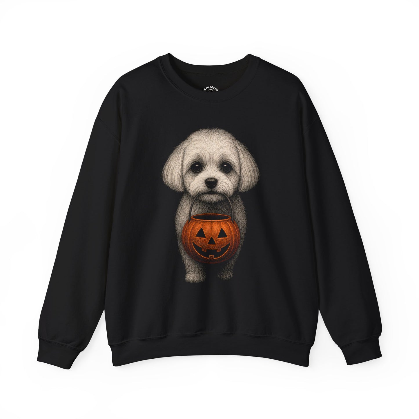 Maltese Halloween Sweatshirt – Boop or Treat