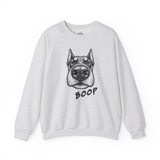 BOOP Classic - Doberman - Unisex Sweatshirt (Cropped Ears)