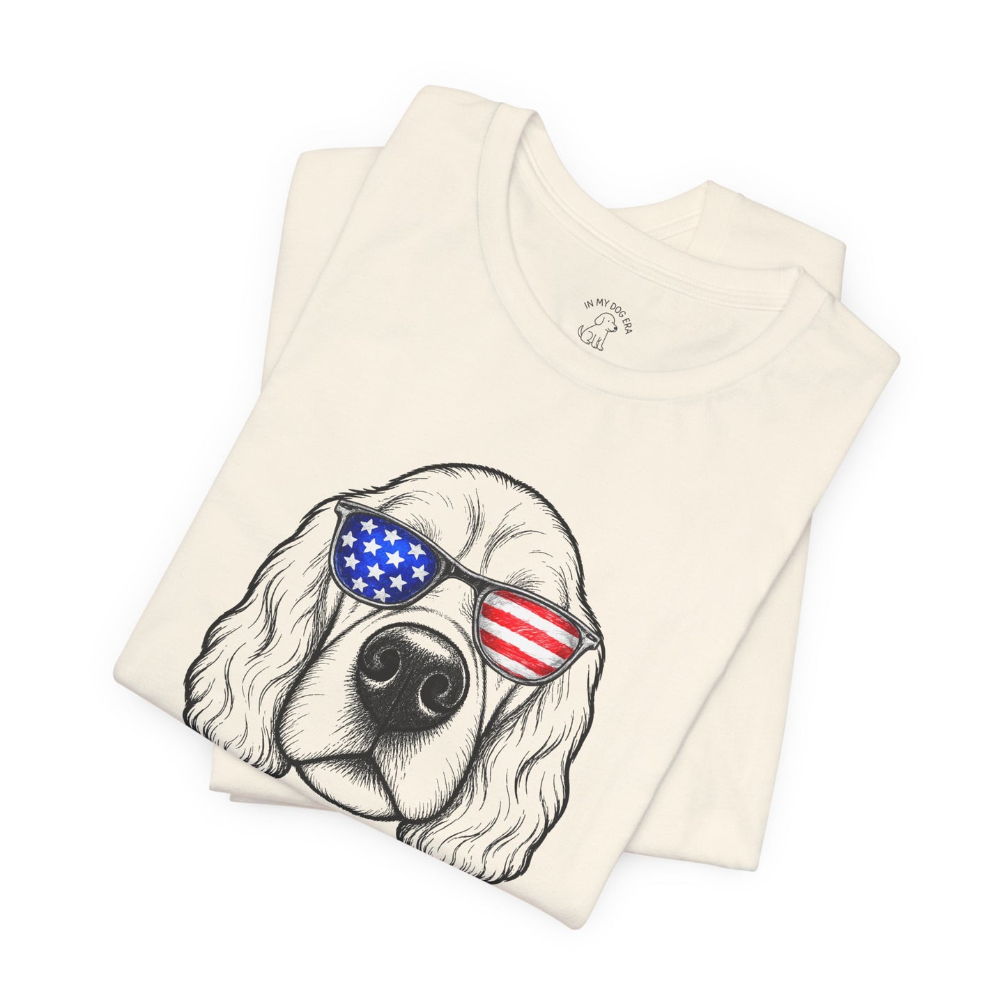Red, White & BOOP American Cocker Spaniel T-Shirt