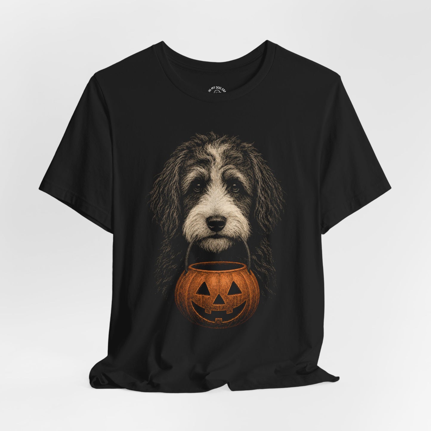 Aussiedoodle Halloween T-Shirt – Boop or Treat