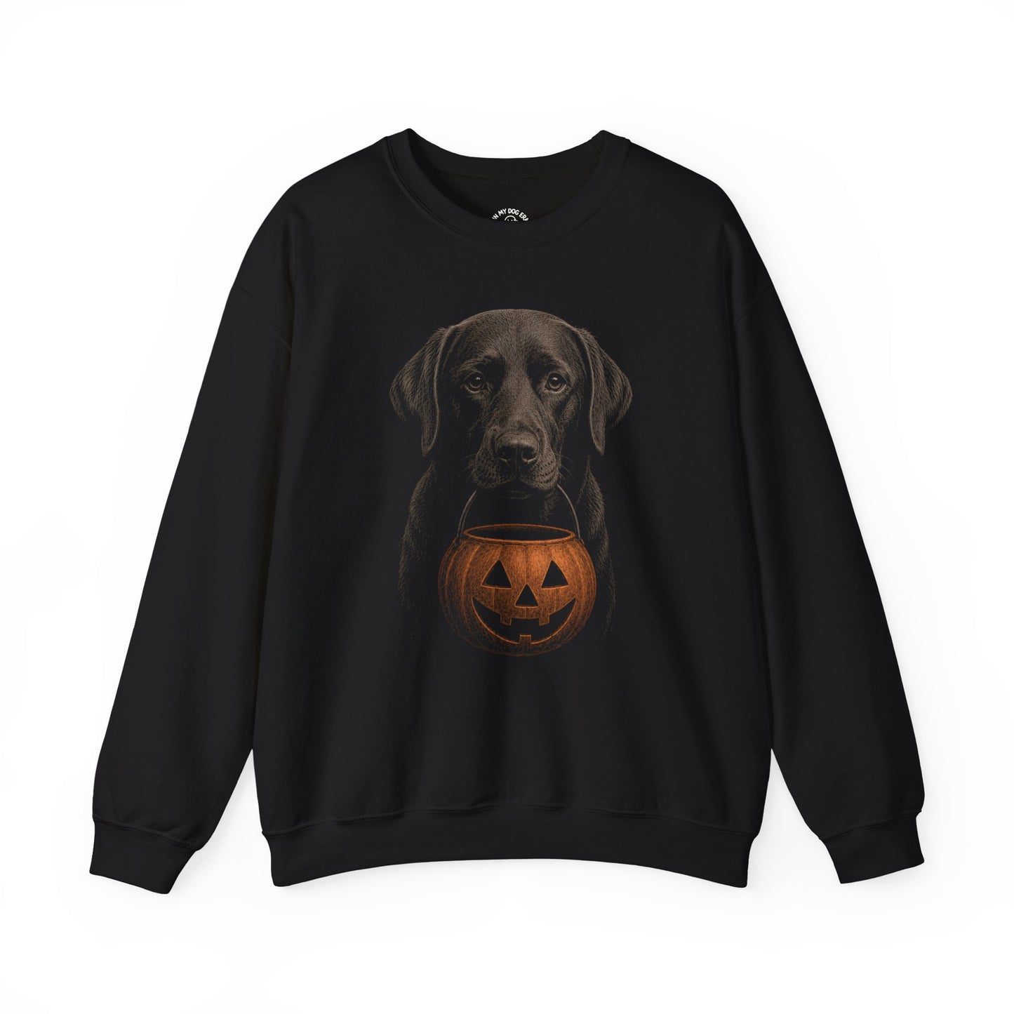 Chocolate Labrador Retriever Halloween Sweatshirt – Boop or Treat
