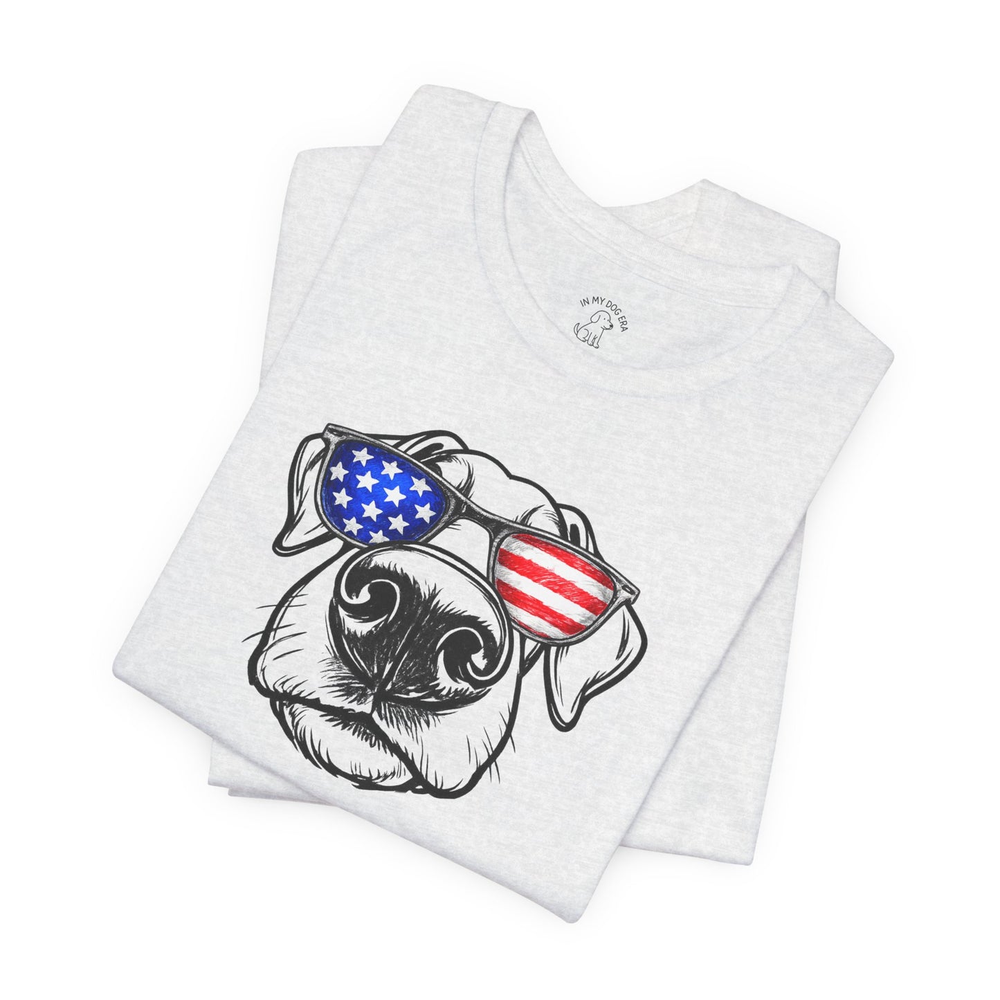 Red, White & BOOP Doberman T-Shirt