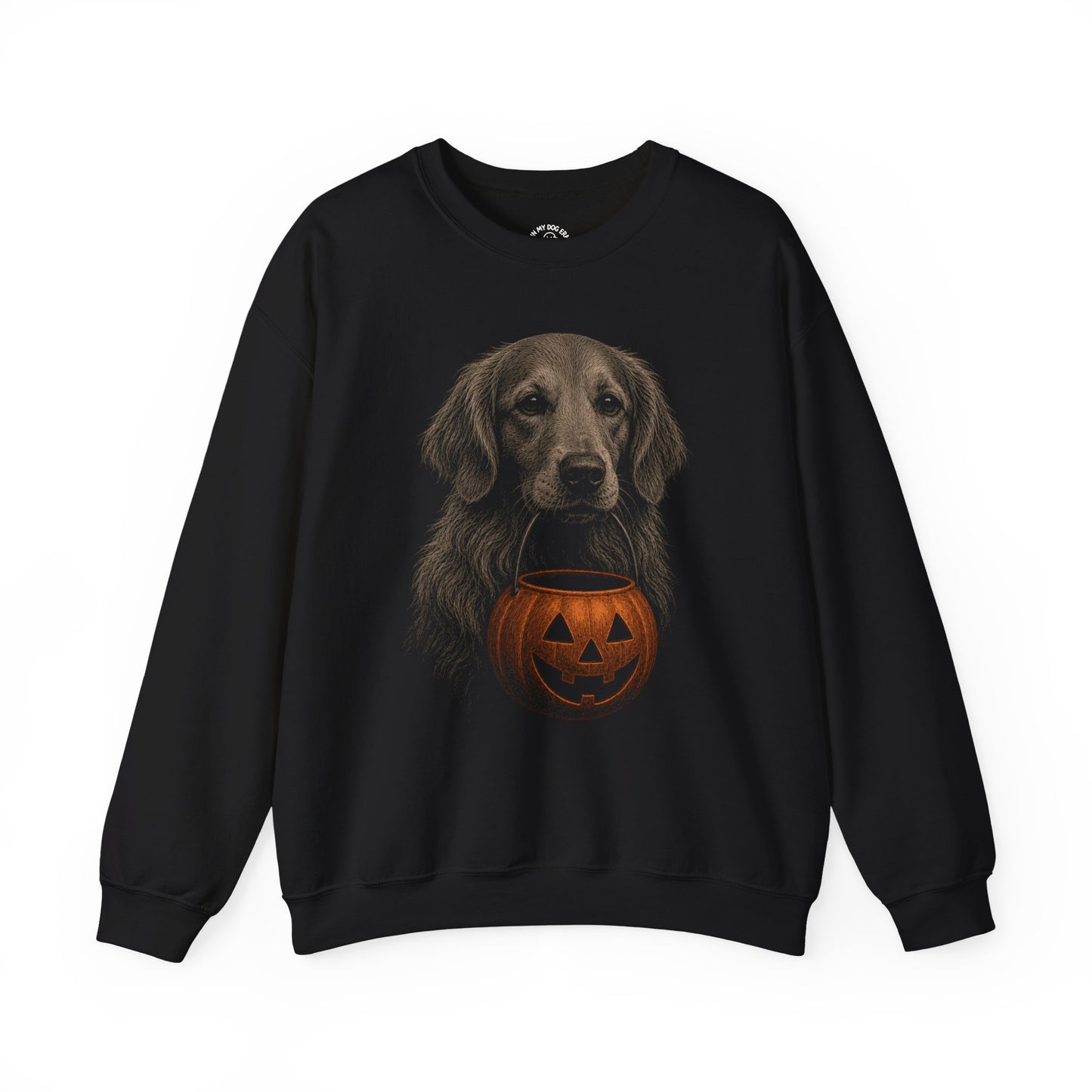 Golden Retriever Halloween Sweatshirt – Boop or Treat