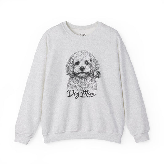 Cavapoo Dog Mom Sweatshirt (Rose Collection)