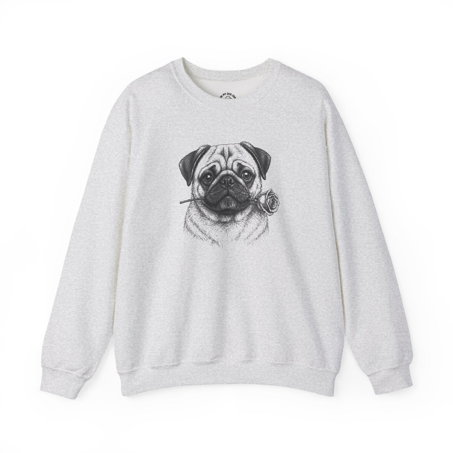 Pug Rose Collection Sweatshirt